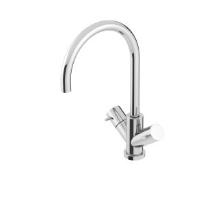 Atlantic Two Handle Mono Basin Mixer Chrome