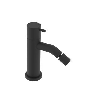 Atlantic Single Lever Mono Bidet Mixer Matt Black
